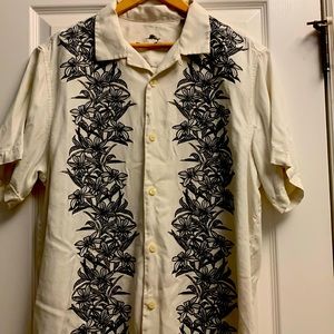 EUC Tommy Bahama silk camp shirt